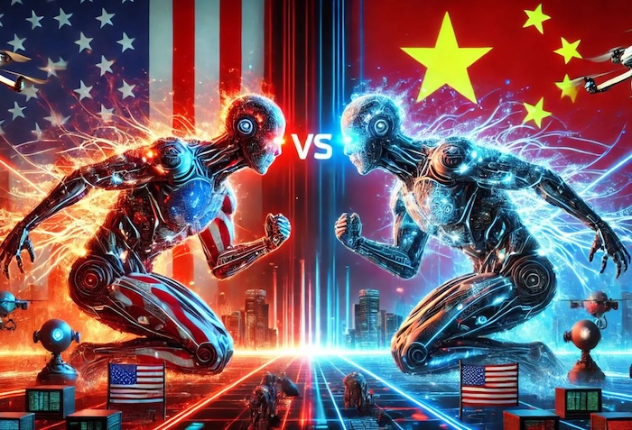 China criticises idea it is in 'malicious competition' over AI