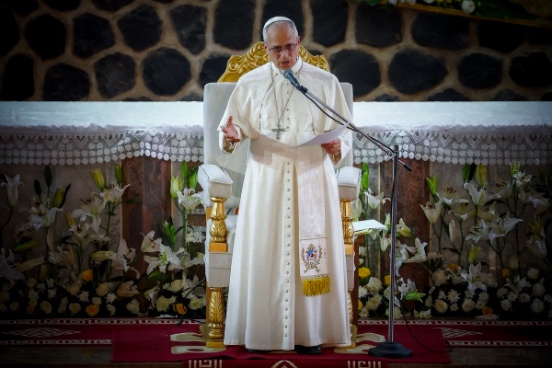 Pope warns ‘tyrants are ravaging the world’