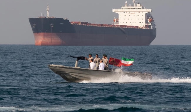 US & Iran trade fire in Strait of Hormuz