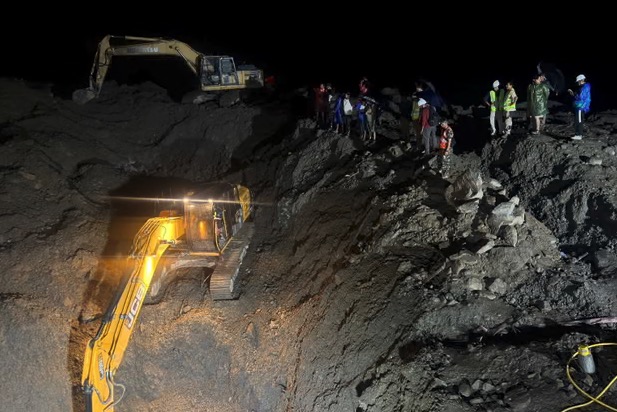 Nepal rescuers race to reach hundreds feared trapped in hydropower tunnels