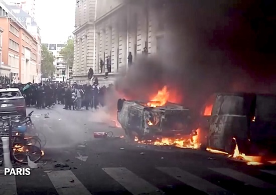 Social unrest setting Europe’s streets ablaze