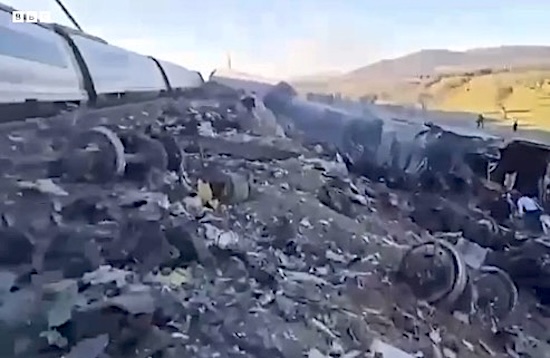 Many dead after two trains collide south of Madrid
