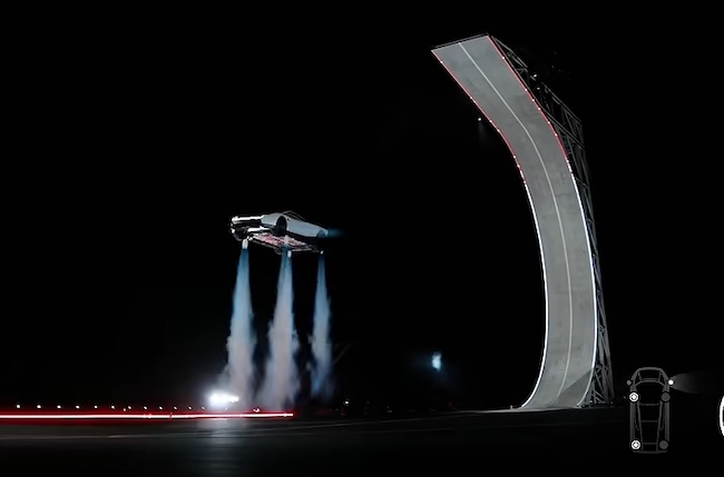 Tesla reveals ‘world’s first flying car’